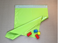 Zelená plastová obálka 400x500, 55my - 5,-Kč/ks