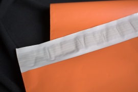 VÝPREDAJ! Oranžová plastová obálka 400x500, 55my