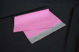 Růžová MAT plastová obálka 250x350, 55my 