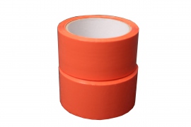 Oranžová lepící páska šíře 48mm, délka 66m