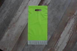 EKO Zelená plastová obálka s uchom 200x350+50mm