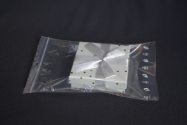 ZIP vrecka 150x220mm/40µm so závesným otvorom