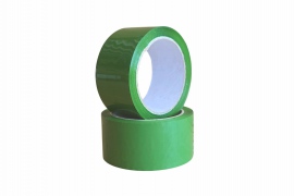 Hrachovozelená lepiaca páska šírka 48mm, dĺžka 66m 