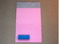 Růžová MAT plastová obálka 175x255, 55my