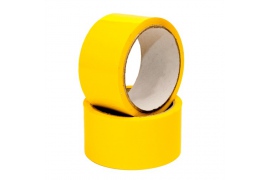Žlutá lepící páska šíře 48mm, délka 66m